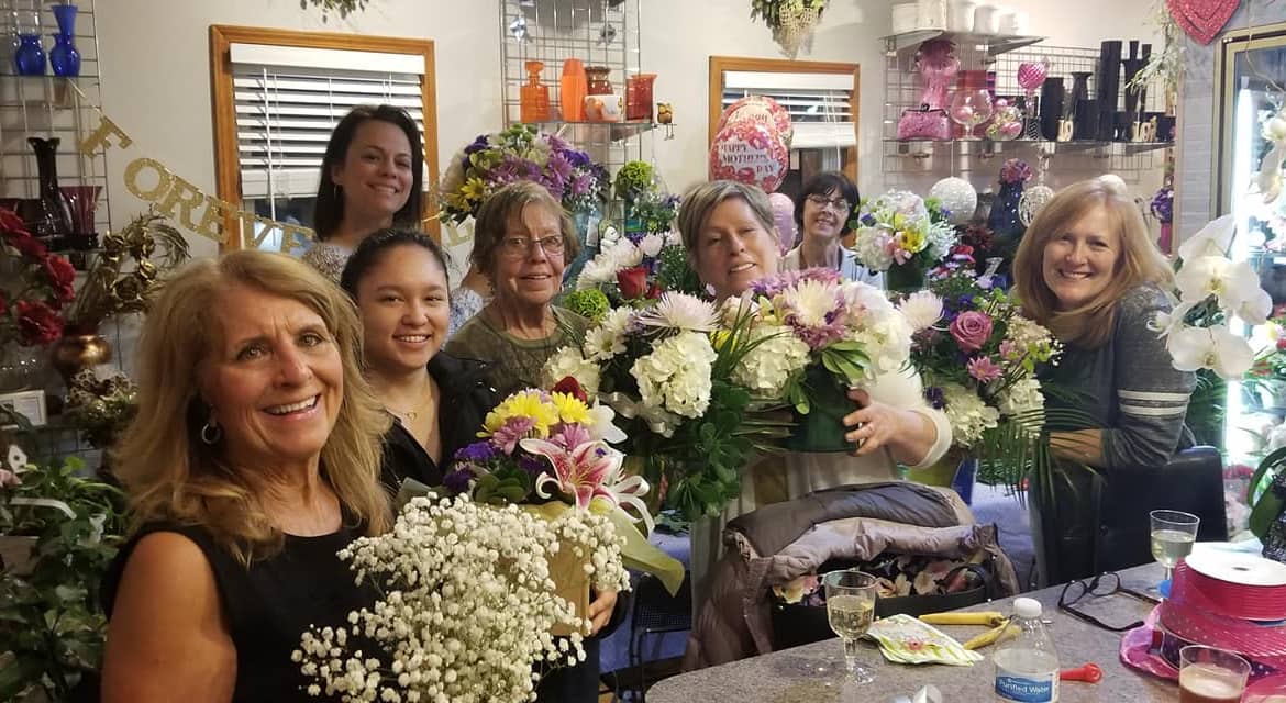 Pamela’s Paint Your Petals , Punch & Pies